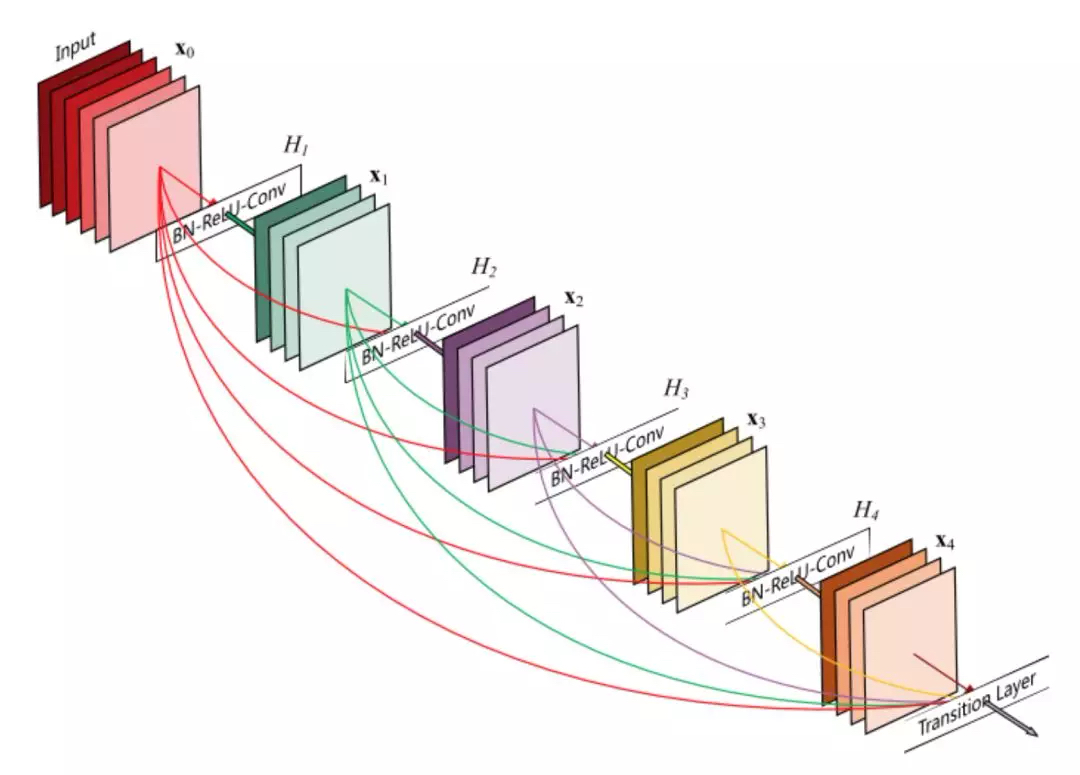 Dense Net Illustration